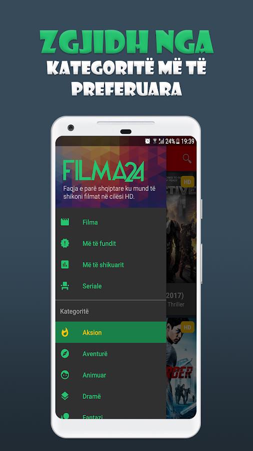 FILMA24 — Filma me titra shqip應用截圖第2張