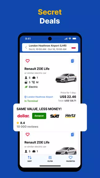 EconomyBookings Car Rental Captura de tela 4