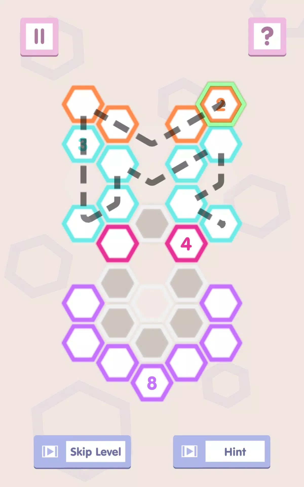 Number Path: Hexa Links स्क्रीनशॉट 2