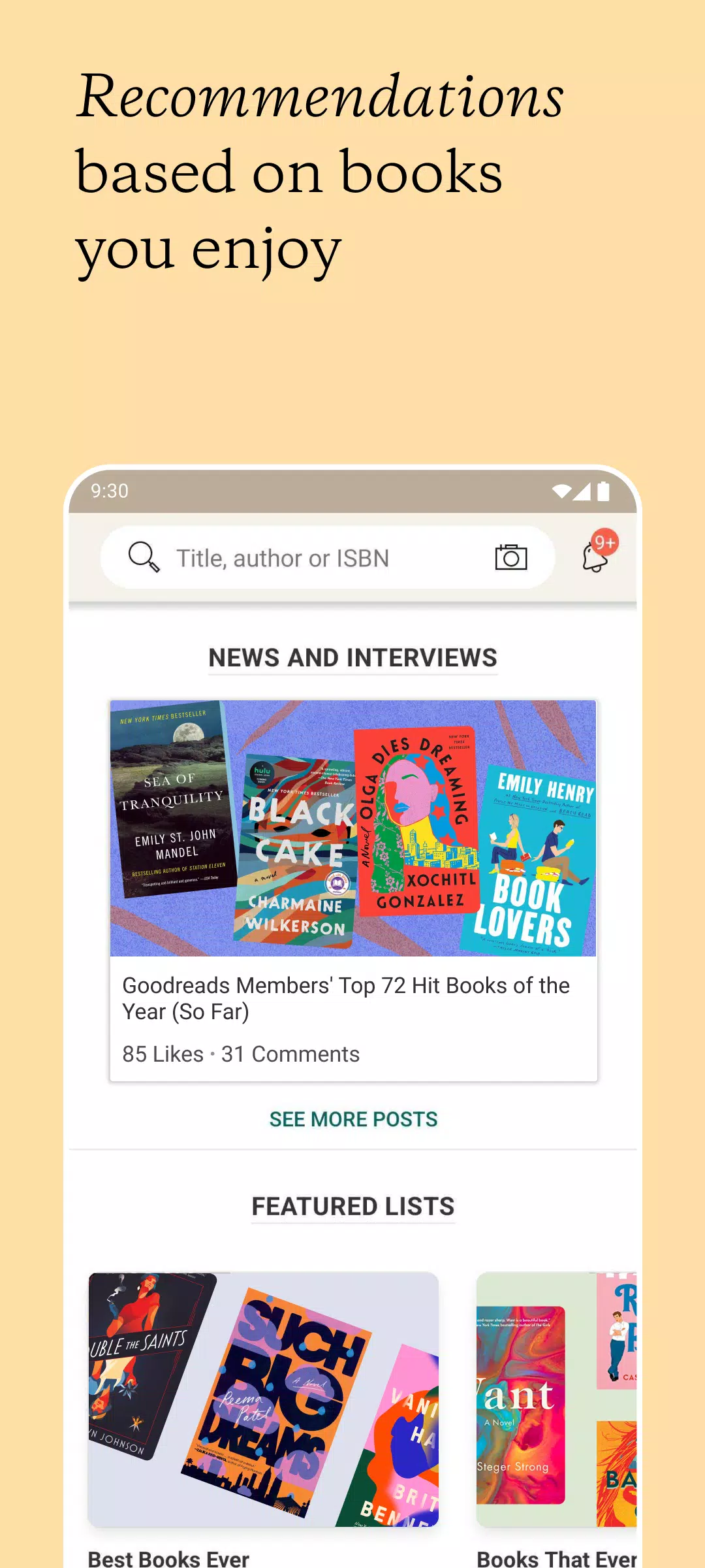 Goodreads應用截圖第2張