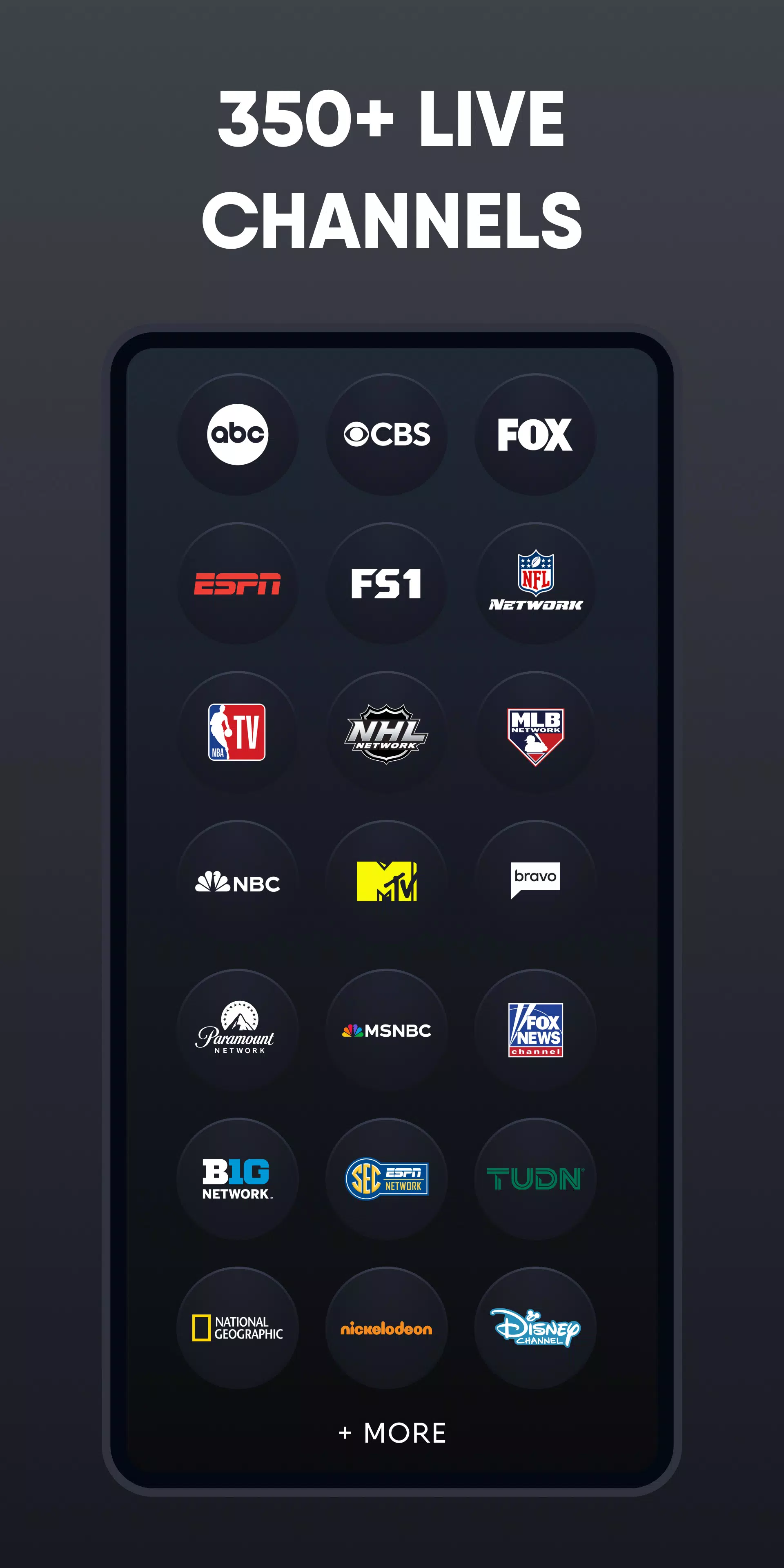 Fubo: Watch Live TV & Sports Capture d’écran 1