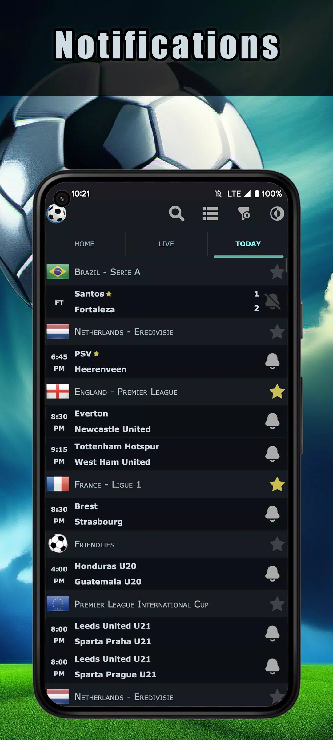 Futebol Resultados ao Vivo Captura de tela 3