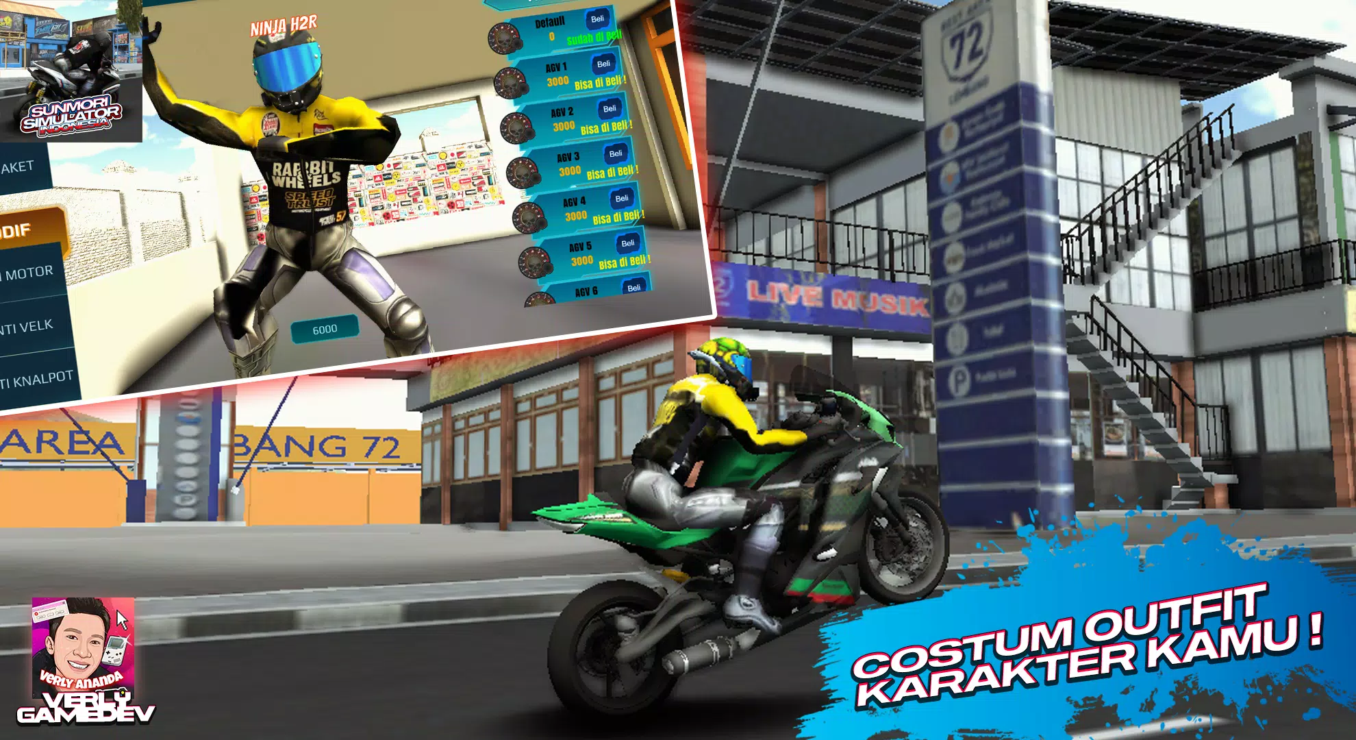 Sunmori Simulator Indonesia 3D應用截圖第4張