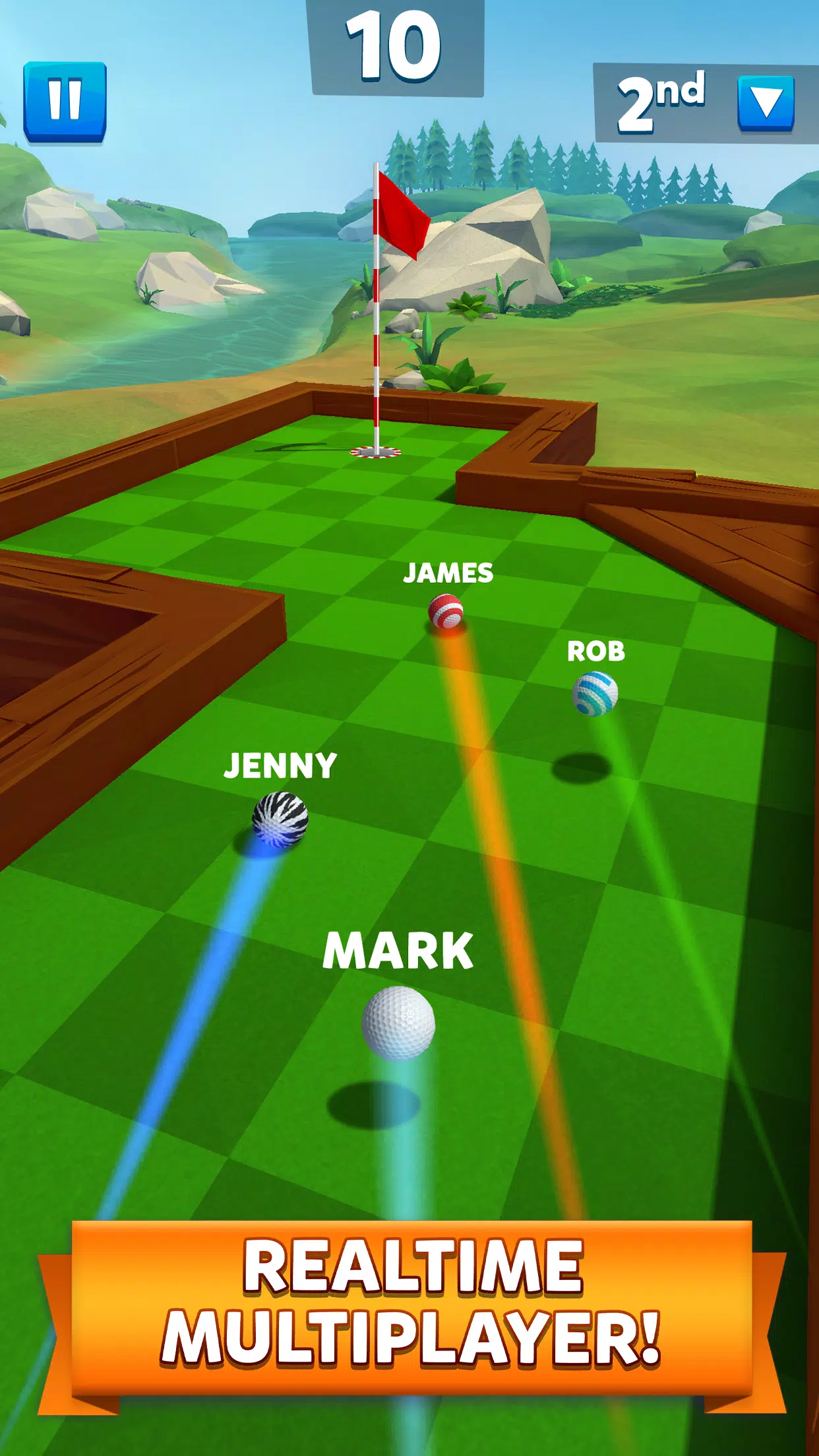 Golf Battle Capture d’écran 2
