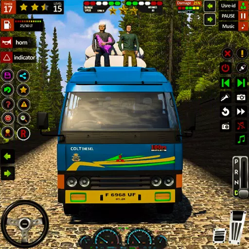 Real Mini Coach: Bus Game 3D Screenshot 1