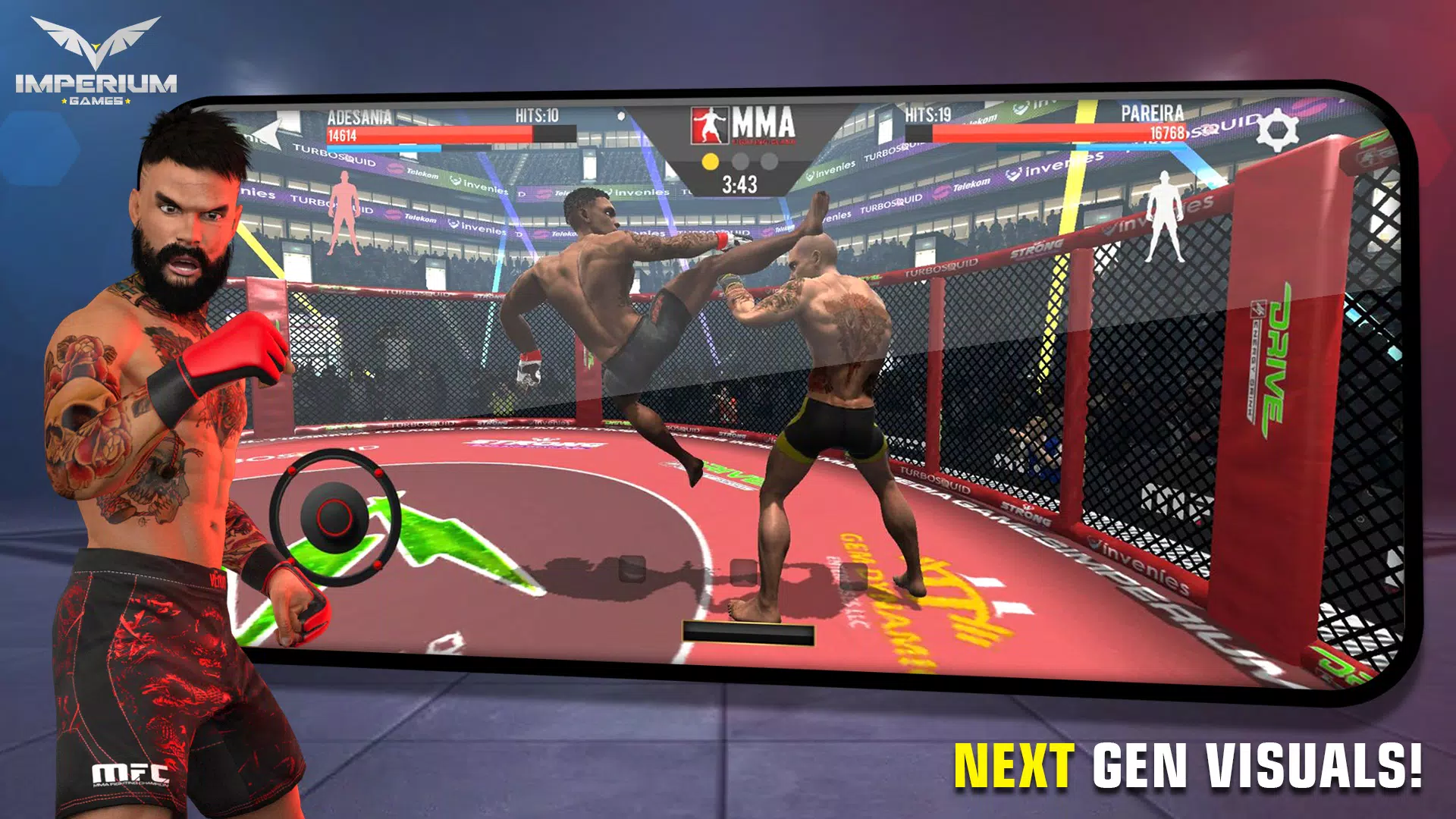 MMA Fighting Clash スクリーンショット 1