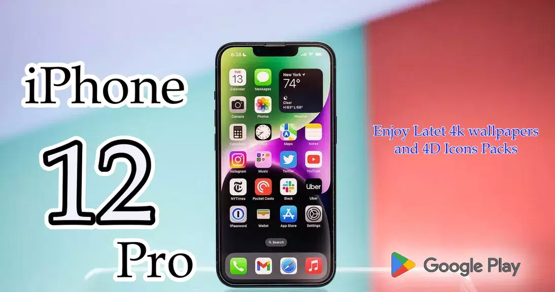iPhone 12 Pro Launcher Themes應用截圖第3張