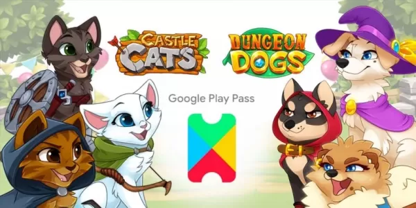 Google Play Pass Marks Castle Cats & Dungeon Dogs Anniversary