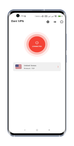 Dart VPN - Fast & Secure Captura de tela 1