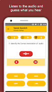 Speak Spanish : Learn Spanish Captura de pantalla 1
