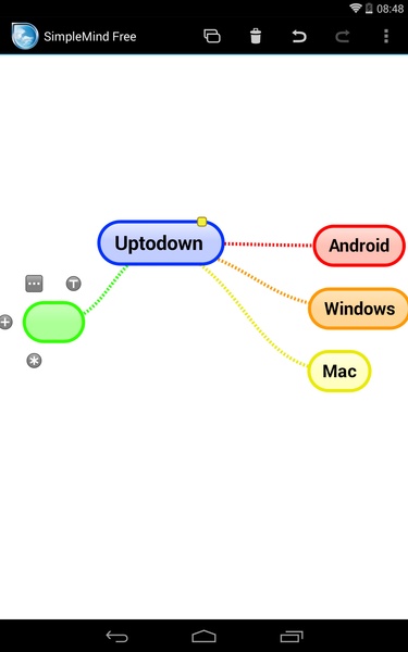 SimpleMind Free mind mapping Screenshot 2