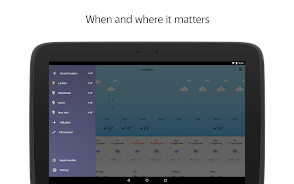 Yandex Weather 스크린샷 2