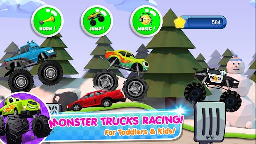 Monster Trucks Game for Kids 2 스크린샷 4