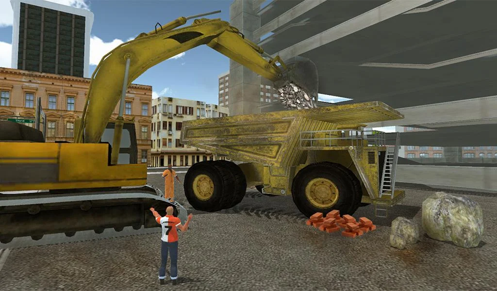 Mega Excavator Truck Transport Screenshot 1