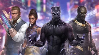 Black Flying Panther SuperHero Screenshot 2