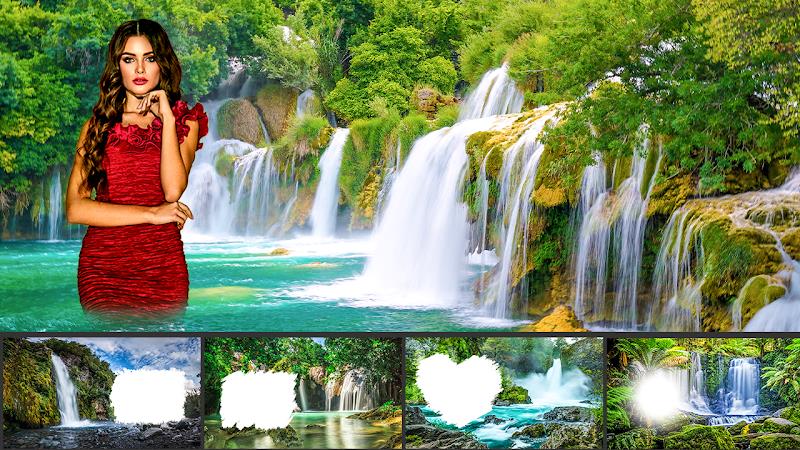 Waterfall Photo Editor frame Скриншот 2