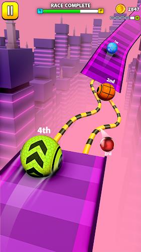 Rolling Ball Race Captura de tela 4