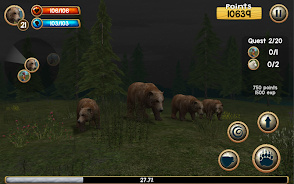 Wild Bear Simulator 3D應用截圖第2張