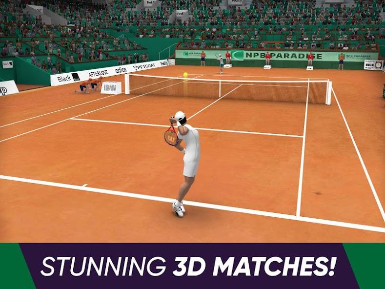 Tennis World Open 2023 - Sport Mod Скриншот 3