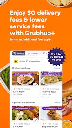 Grubhub: Food Delivery Captura de tela 4