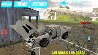 Car Crash And Roads Captura de tela 4