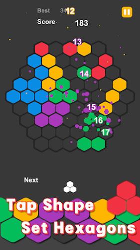 Nine Hexagons 스크린샷 1