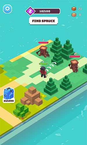 Craft Valley - Building Game Скриншот 2