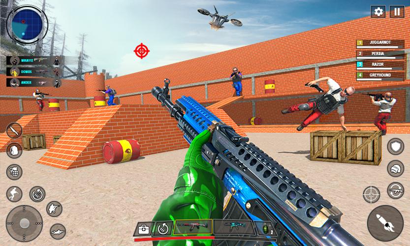 FPS War Game: Offline Gun Game應用截圖第4張