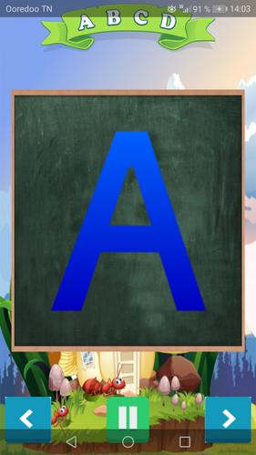 Alphabet français jeu éducatif स्क्रीनशॉट 2