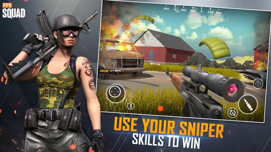 FPS Squad - Gun Shooting Games應用截圖第2張