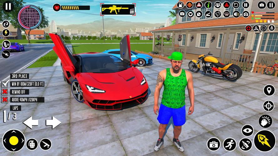 City Gangster Game Grand Mafia Скриншот 2