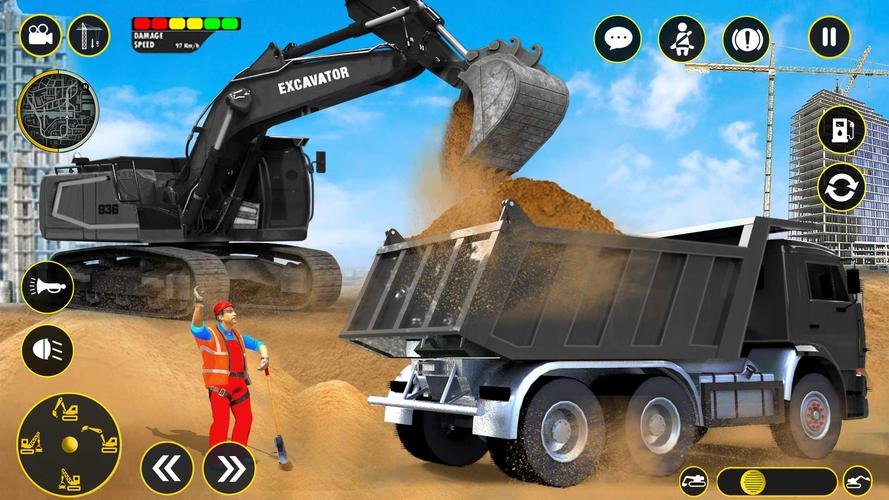 Heavy Excavator Simulator Game应用截图第1张