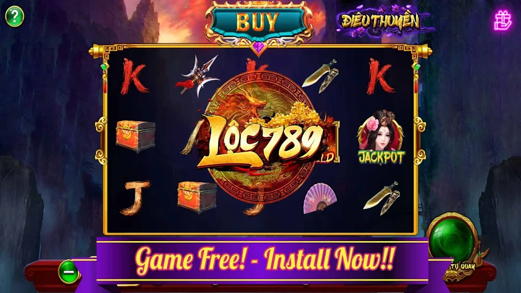 Loc789: Đánh bài, Slot, Nổ hũ スクリーンショット 1