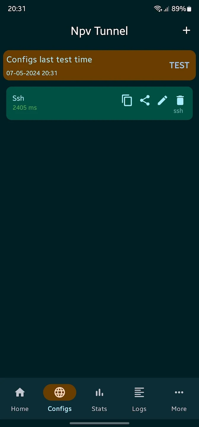 Npv Tunnel V2ray/Psiphon/SSH應用截圖第2張