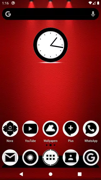 Oreo White Icon Pack P2應用截圖第1張