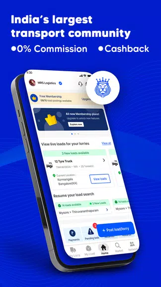 Vahak: Book Online Truck, Load Captura de pantalla 1