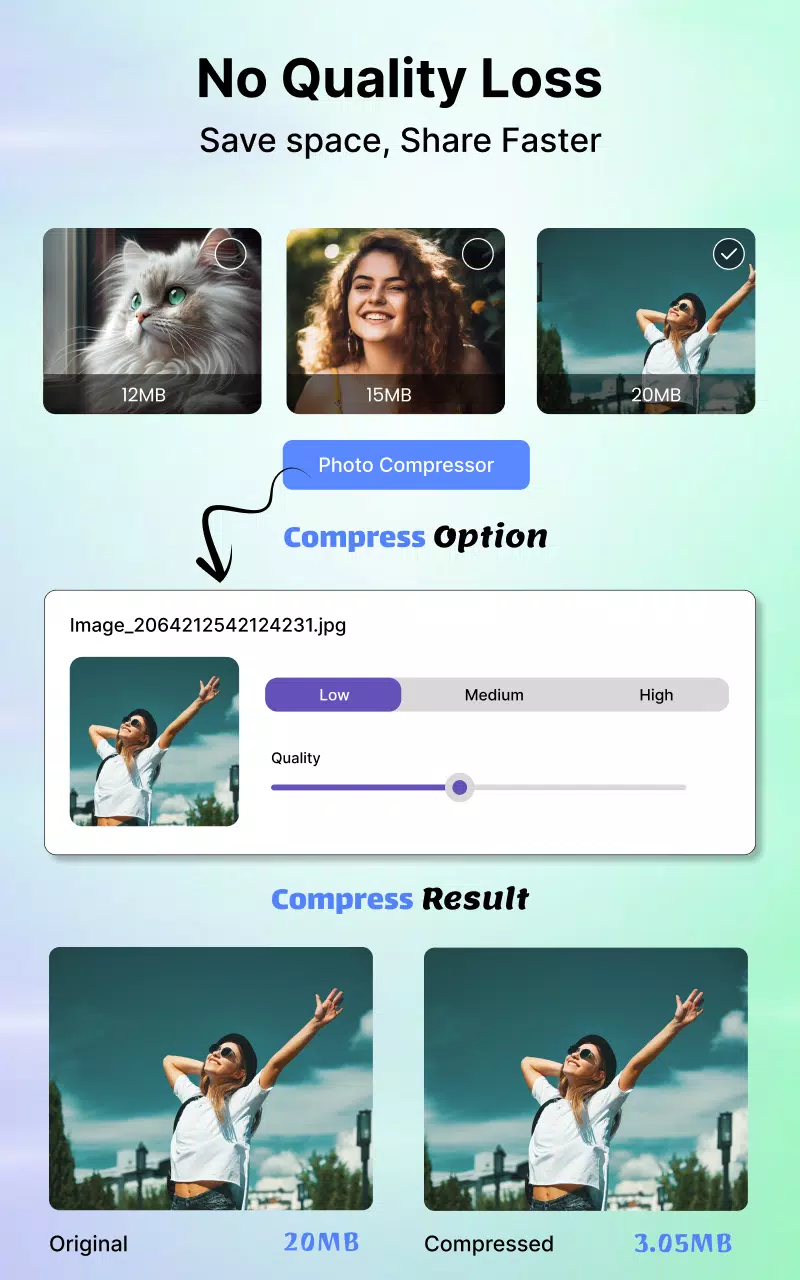 Image Crop - Compress, Resizer應用截圖第3張