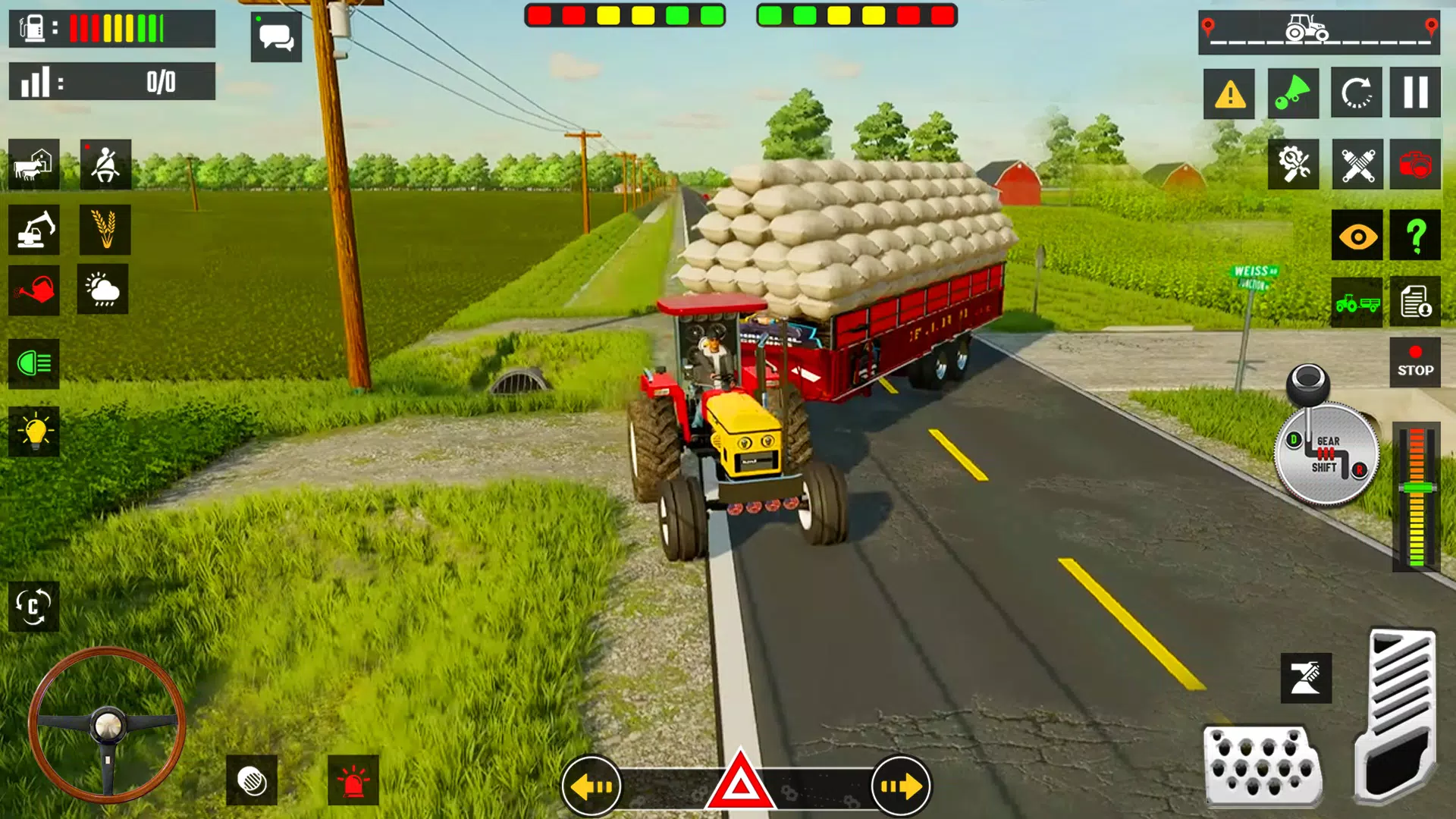 Farming Tractor Game 2023 3D Screenshot 1