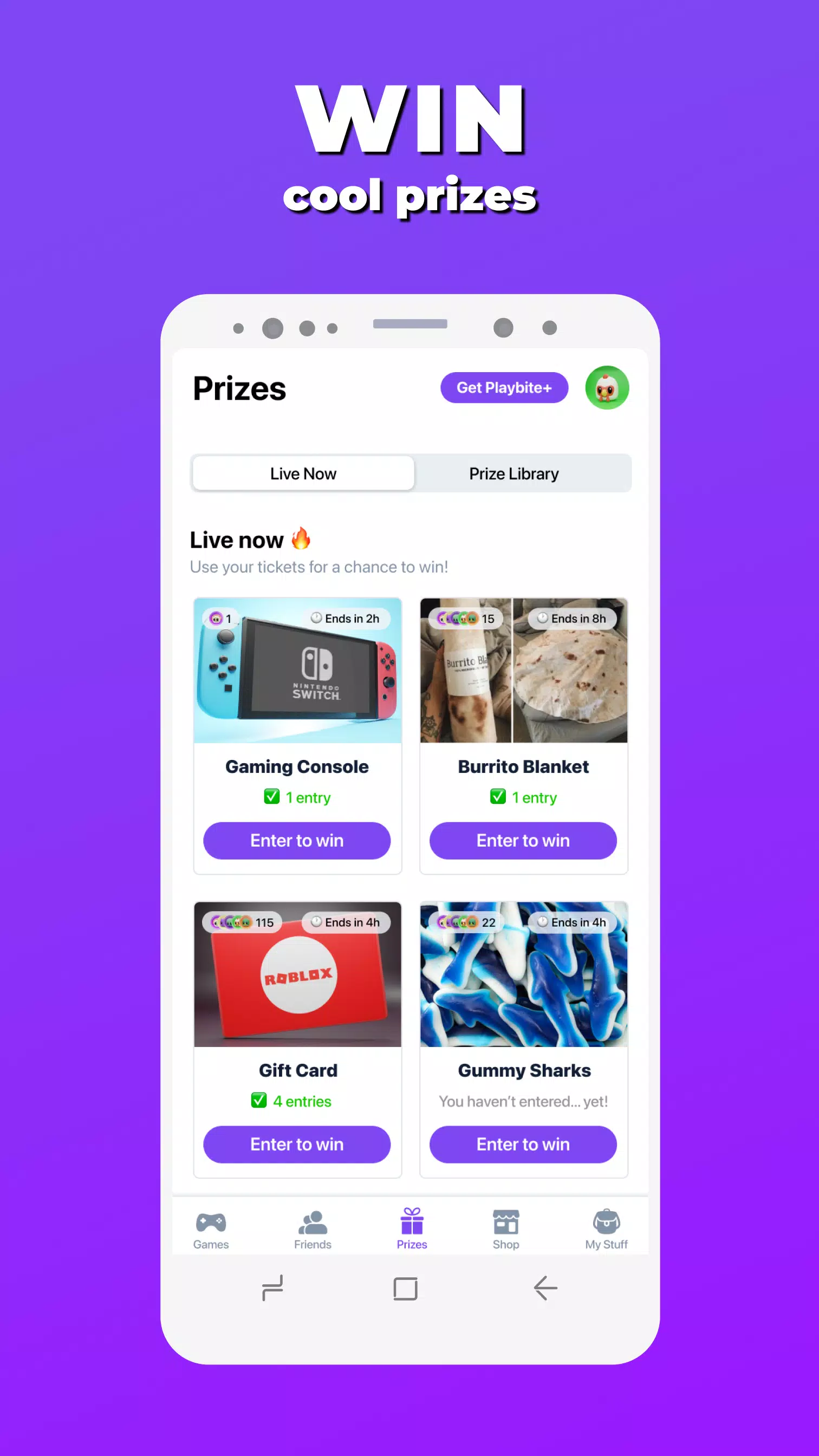 Playbite應用截圖第4張