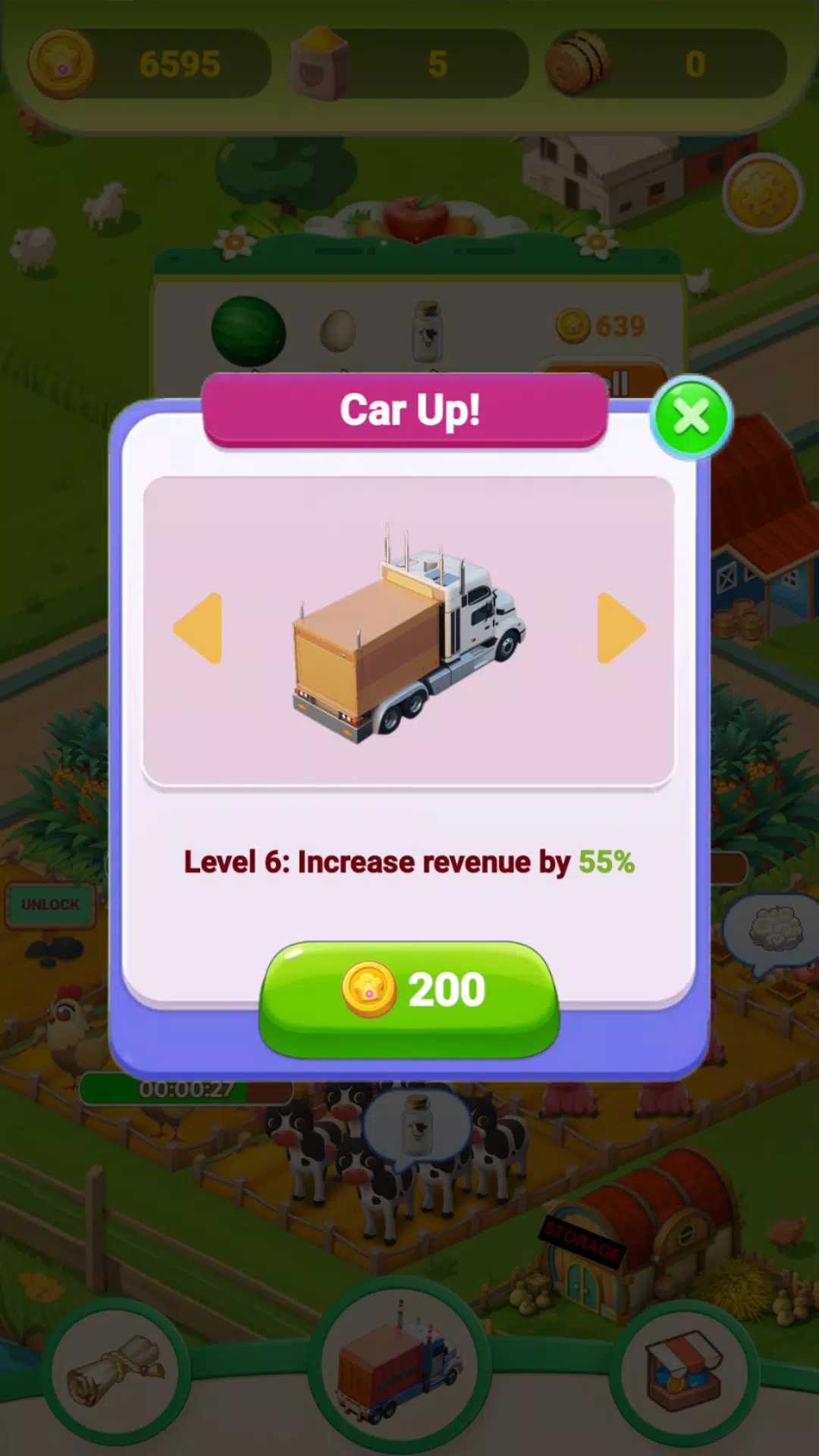 Cozy Town: Farms & Trucks应用截图第3张