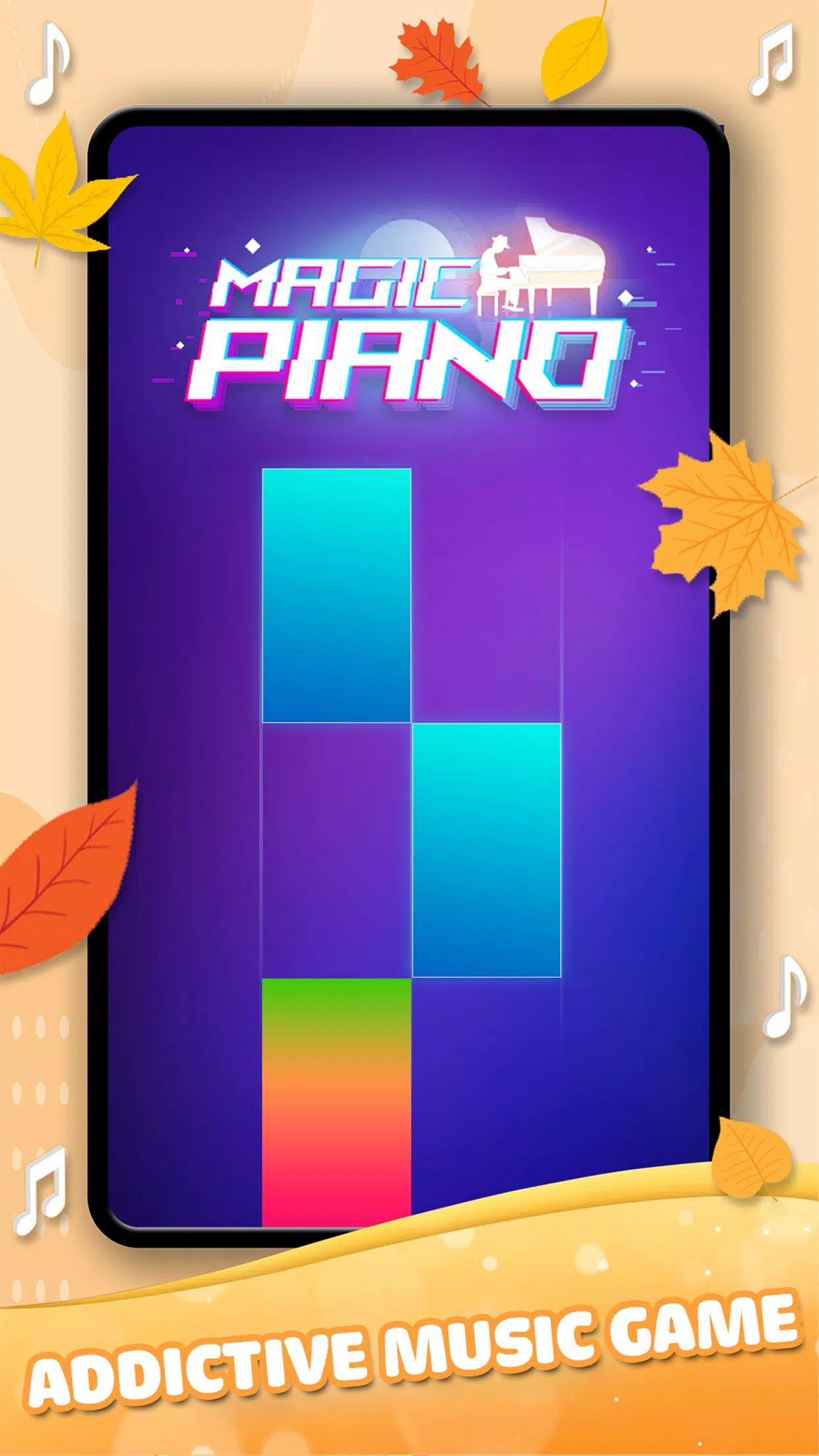 Kpop Piano: EDM & Piano Tiles Captura de tela 1