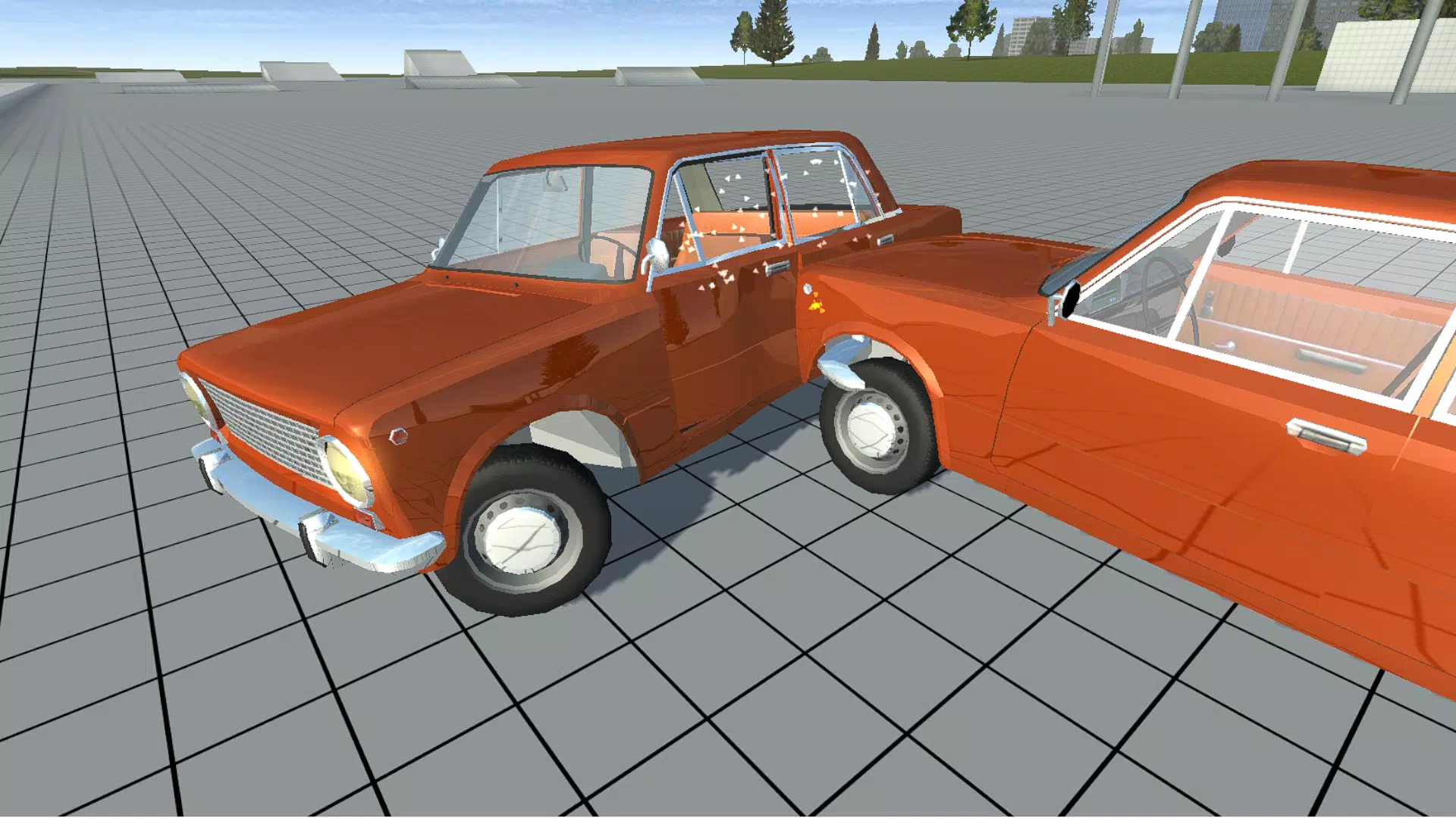 Simple Car Crash Physics Sim स्क्रीनशॉट 3