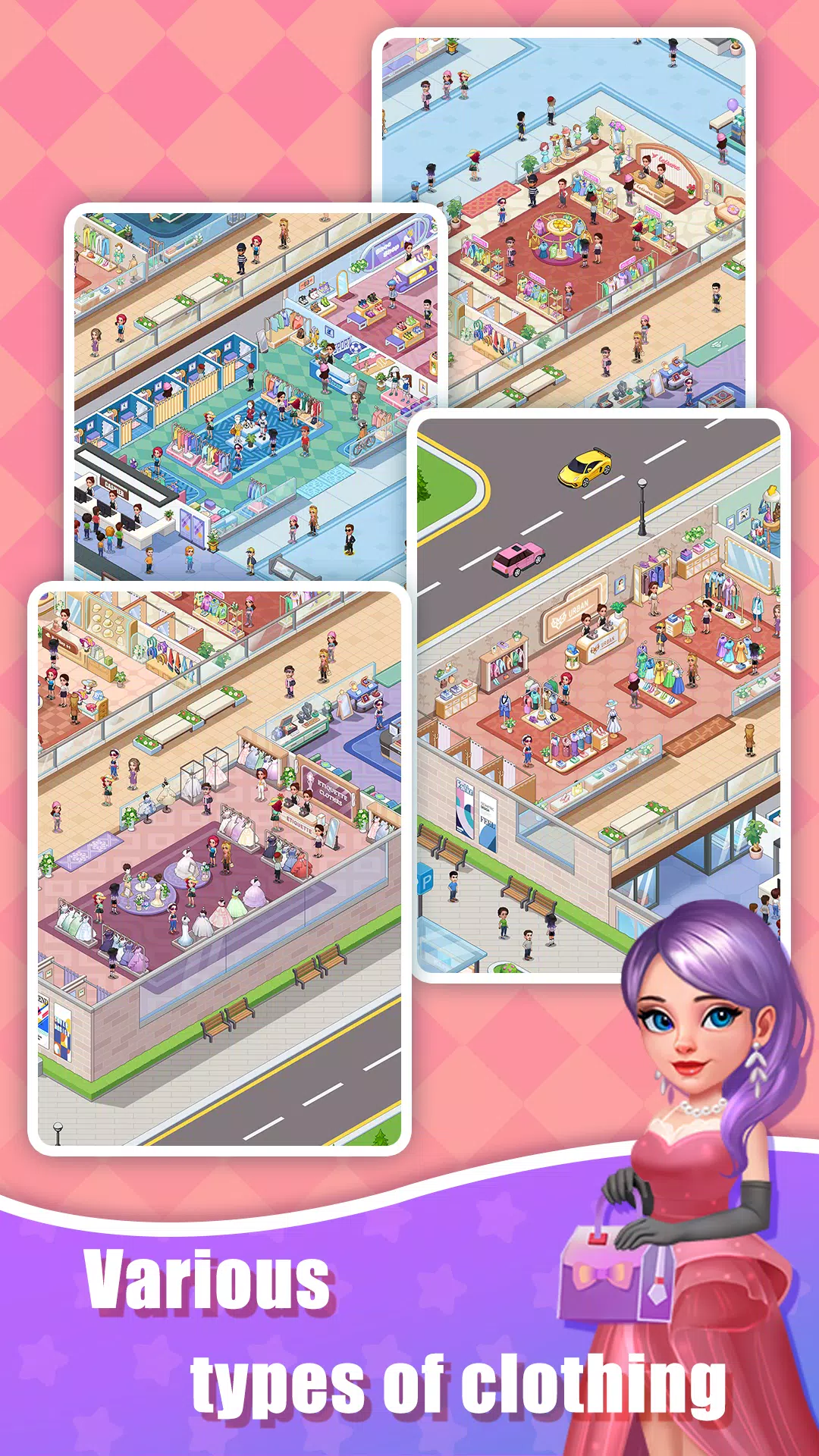 Idle Shopping Mall - Tycoon Capture d’écran 3
