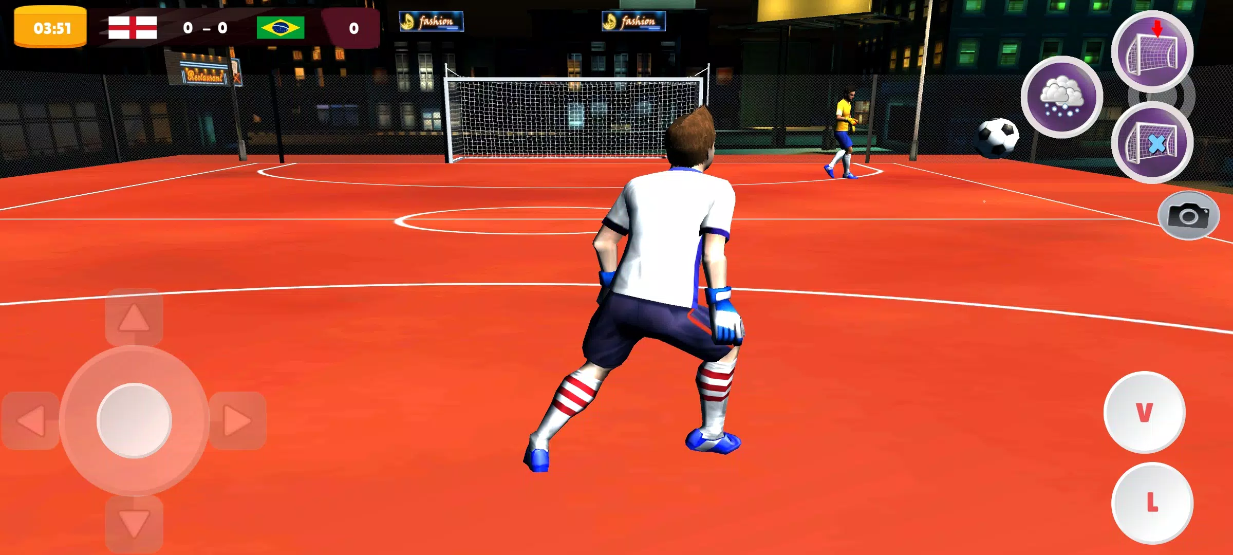 Goalie Wars Football Street Capture d’écran 3