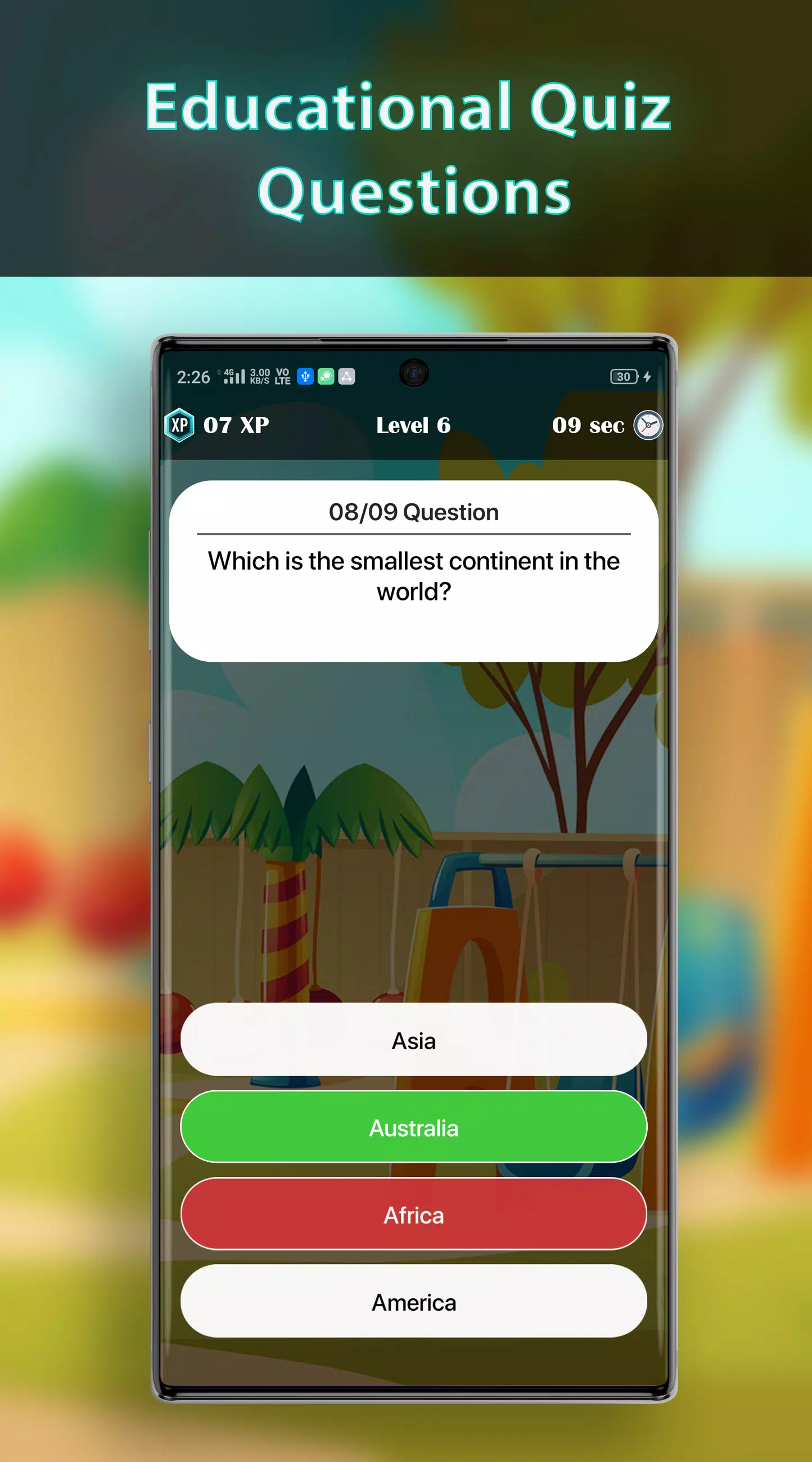 Kids Quiz Screenshot 1