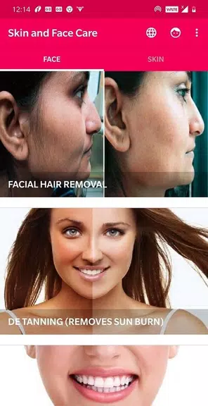 Skin and Face Care - acne, fai Captura de pantalla 2
