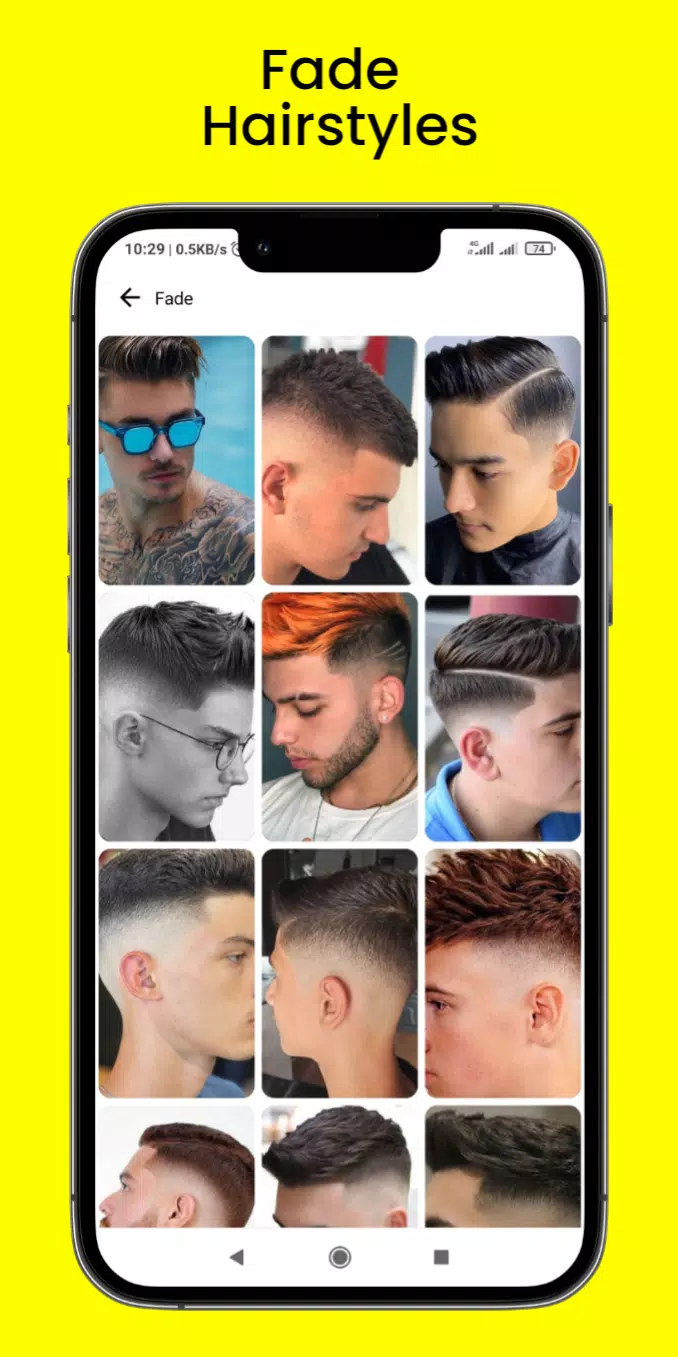 Mens Latest Hairstyles 2023 Скриншот 1
