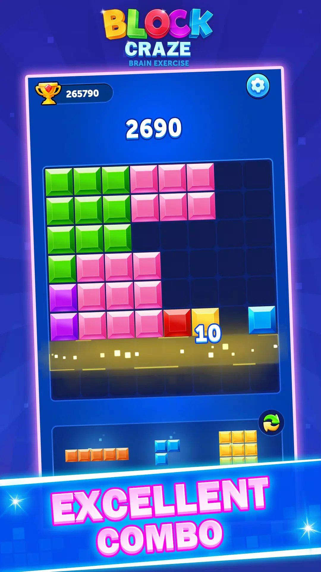 Block Craze：Brain Exercise應用截圖第2張