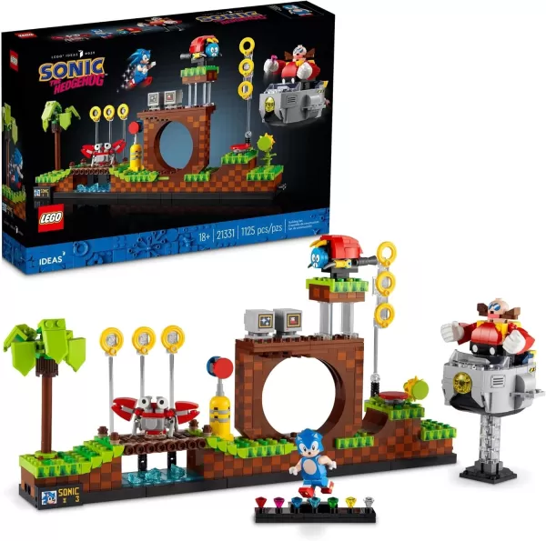 LEGO Ideas Sonic Green Hill Zone (Retired Jan 2025)