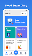 Blood Sugar Diary Скриншот 1